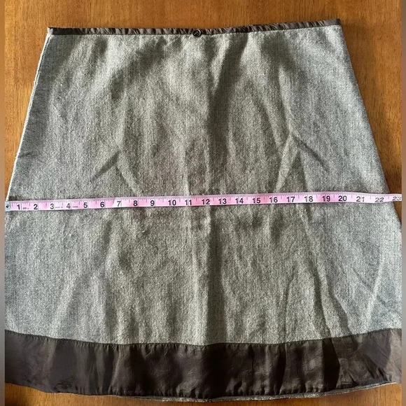 J Morgan Puett Wool and Linen Vintage Skirt - Picture 7 of 10
